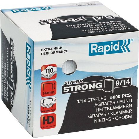 Rapid 9/14 Pack d'agrafes 5000 agrafes