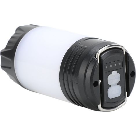 Lanterne de camping rechargeable USB-C, étanche IPX4, batterie 2000 mAh, LED, idéale pour le camping, la randonnée et les activités de plein air. (1/5)