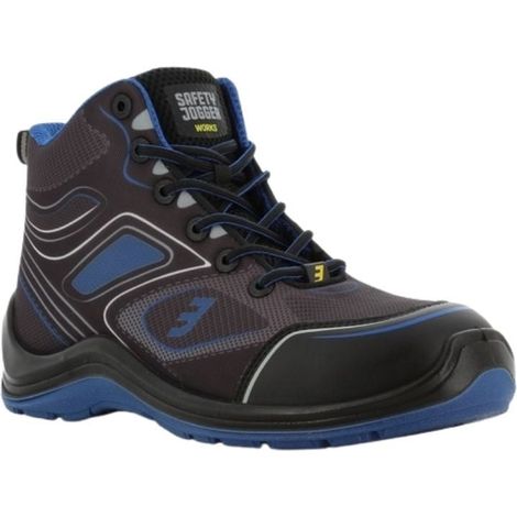 Chaussure de sécurité haute et sans métal - SAFETY JOGGER - FLOW S1P MID - 47 - 011288 T.47 (1/5)