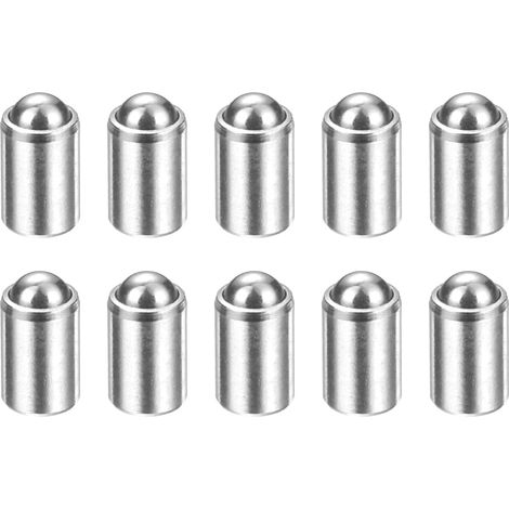 10Pcs Plongeurs À Ressort À Bille 2x3 mm Acier Inoxydable (1/5)