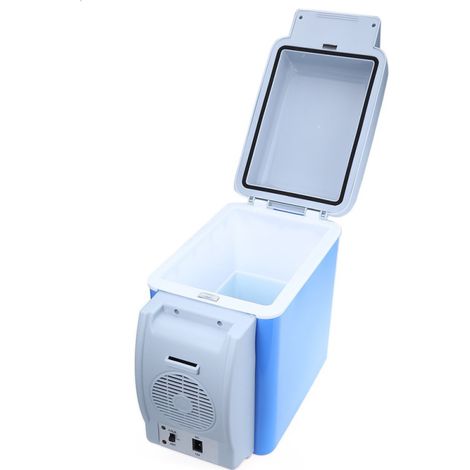 Réfrigérateur portable 12 V, capacité 7,5 L, pour voiture, camion, camping-car ou bateau. (1/5)