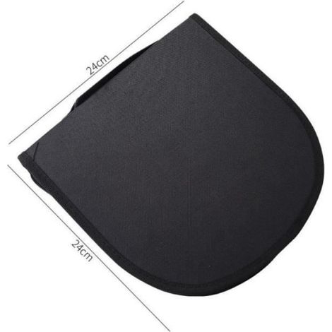 Couverts de table - - Couverts en acier inoxydable - Couverts portables - Sac à couverts rouge - Argent (1/4)