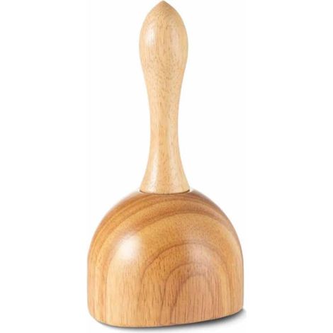 Massageschale aus Holz – 1 Stück – Naturholz – Lymphdrainage und Anti-Cellulite – Für Körper und Gesicht – 17,5 x 9 cm (1/5)