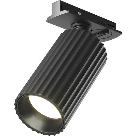 Spot sur rail noir orientable CALIPSO Maytoni GU10 10W (1/5)