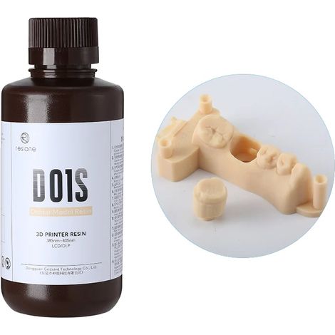 Resina dental, baja contracción, alta precisión dimensional, D01S-1 kg (1/2)