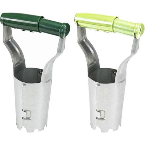 Outil de jardinage pour planter les bulbes, transplanteur de bulbes, outil de remblayage automatique des trous de jardin. (1/5)