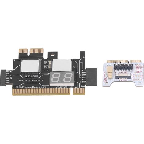 POST-Diagnosegerät für PC-Motherboards, Analysekit mit Adapter für Laptops, Computer-Fehlerbehebungswerkzeug (1/5)