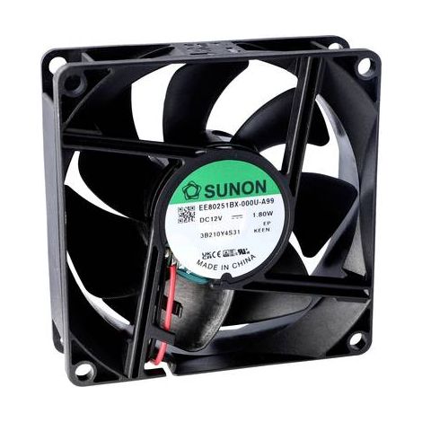 Axiallüfter Sunon mf80251v2-1000u-a99 12V 62.84 m³/h
