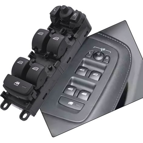 31376495 Interrupteur de commande de vitre pour vitres électriques, convient aux modèles Volvo S60 et XC60 2009-2013, commande les vitres électriques, facile à utiliser. (1/4)