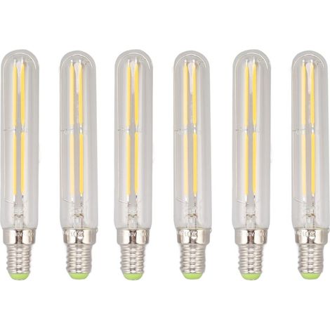 Ampoule LED tubulaire 4 W E14 T20×120 mm 2300 K (lumière chaude), 2 unités, 220–240 V pour éclairage d’intérieur