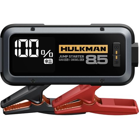 Booster Batterie Voiture 2000 Amp 20000mAh Technologie Préchauffage Batterie Lithium 12V Moteurs Essence 8,5L Diesel 6L (1/5)