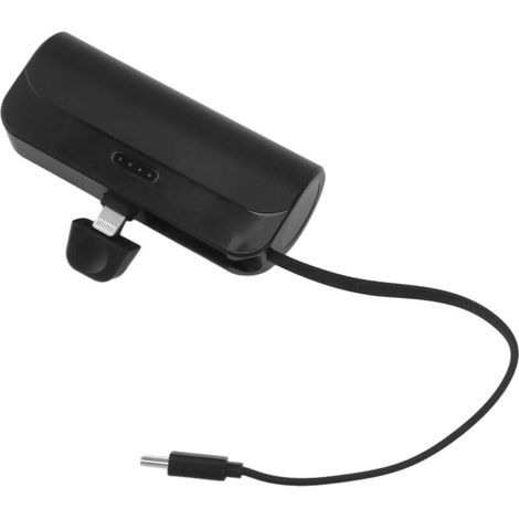 Mini Chargeur Portable Compact et Puissant, Batterie Externe de Secours avec Câble de Type C (1/5)
