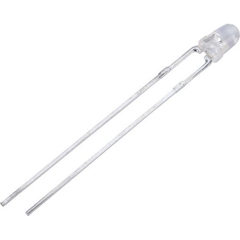 Kingbright LED bedrahtet Orange Rund 3 mm 1300 mcd 34 ° 30 mA 2 V