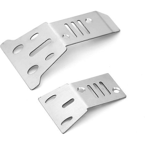 Kit de protections avant et arrière en acier inoxydable pour voiture RC Arrma (1/5)