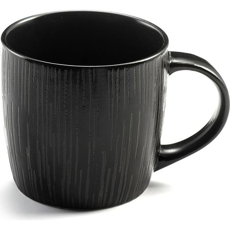 Magma Noir - Tasse café & thé 28 cl (lot de 6) (1/3)