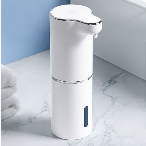 Automatic soap dispenser, 300ml soap and lotion dispenser, touchless lotion dispenser with infrared sensor, anti-drip device (1/5)