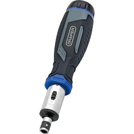 Draper 13440 Soft Grip Ratchet Screwdriver and Bit Set, 1/4"" (13 Piece)