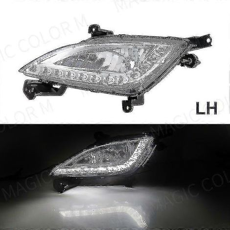 Pour Hyundai Elantra GT i30 2012-2016 : feu antibrouillard (DRL), feu de pare-chocs avant, 12 V (1/5)