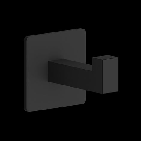 BELTRAN 20195 LUKA Percha Negro Mate Adhesivo - ref: 064-20195