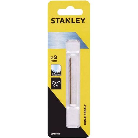 STANLEY STA50082 PUNTA AL COBALTO  3 MM