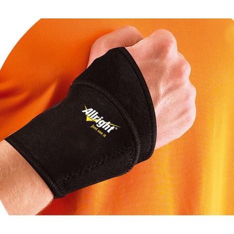 Support De Poignet Gauche - Néoprène Recouvert Nylon Extensible - Pour Entraînement Et Récupération - Taille Universelle - 1 Pièce