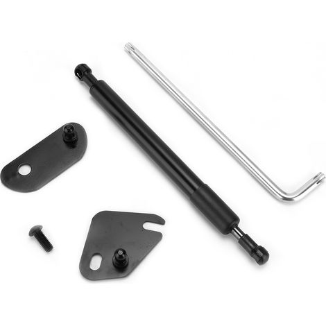 Schwarze Metall-Hydraulikstange für die Heckklappe eines Autos (Umbaumodifikation) (1/5)