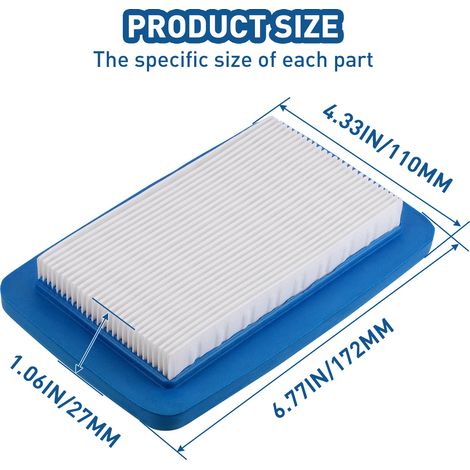 Applicable to ECHO PB760/770/770H/770T A226000600 A226000410 air filter elements (1/4)