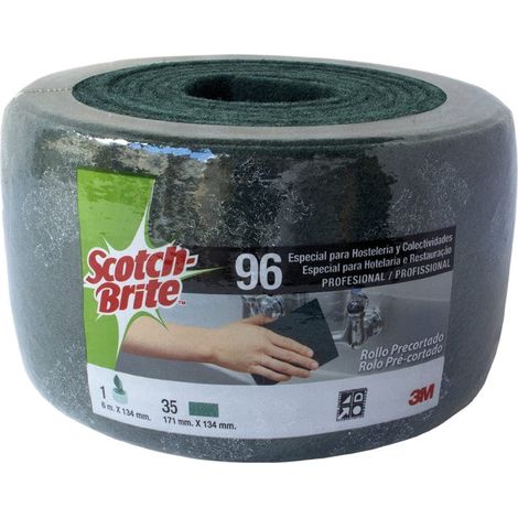 Rollo Precortado 3M ScotchBrite 35 hojas de 174x134mm35 hojas de 174x134mm (1/3)