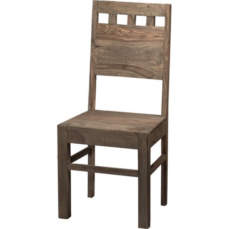 Chaise 45x45 Palissandre huilé Gris taupe NATURE GREY 120 (1/3)