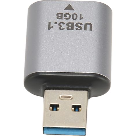 USB-C-auf-USB-3.1-Stecker-Adapter, kompakt, 10 Gbit/s, für Laptops und Desktop-PCs (1/5)