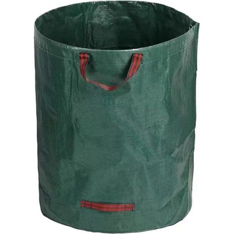 Filiyano-2 sacs à déchets de jardin de 280 L (50 kg) avec 3 poignées, en PVC, pour feuilles, branches et autres déchets verts. (1/5)