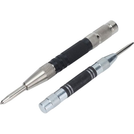 Kit de 2 poinçons automatiques à tension réglable pour bois et métal (1/5)