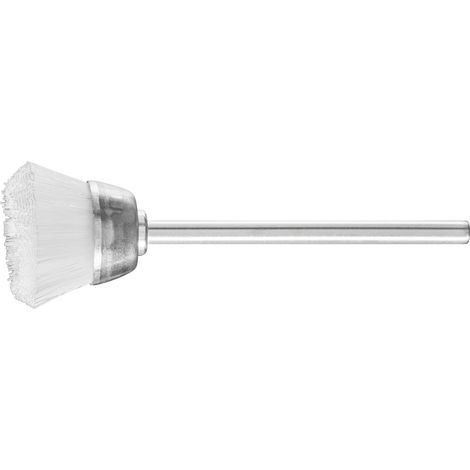PFERD TOOLS Miniatur- Topfbürste TBU Ø18 mm Schaft-Ø2,34 mm Kunststoffbesatz-Ø0,15 10 Stk (1/4)