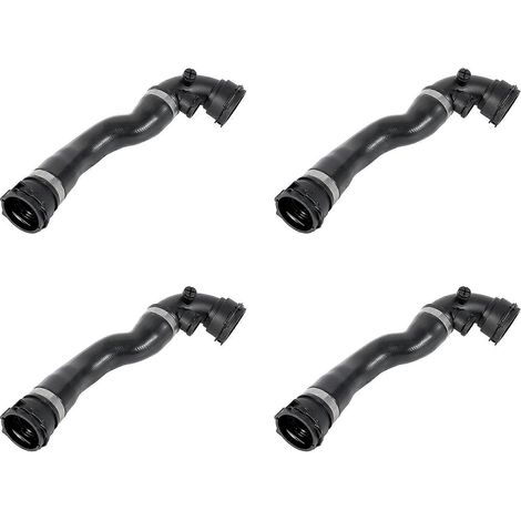 Quatre durites de radiateur de liquide de refroidissement compatibles avec E46 320 323 325 328 330 (numéro de modèle 17127510952) (1/5)