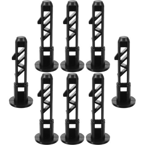8 pièces Lot de Goupilles Charnière pour Poubelle Fixation Sécurisée pour Couvercle Clips Robustes pour Poubelles Extérieures Accessoires Fiables pour Équipements de Collecte des (1/5)