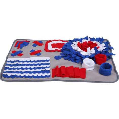 Tapis de reniflage pour animaux de compagnie, résistance aux morsures, jouets d'entraînement, tapis anti-Stress pour animaux de compagnie et chiens (1/5)