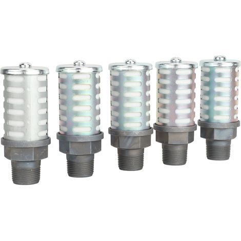 Silencieux d'échappement d'air haute pression pour compresseur d'air (lot de 5) G3/4 po (1/5)
