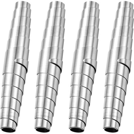 Ressort remplacement de Sécateur, Lot de 4 Ressorts de Rechange pour Sécateur, 6 cm Ressorts de Scissorsde Volute, Ressort de Volute de Rechange en Acier Inoxydable, pour tondeuse de dérivation (1/5)