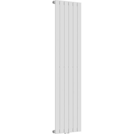 Radiador de panel de diseño plano 790 vatios acero 160 x 45 cm blanco 030010464
