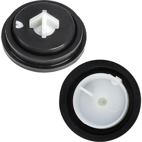 2 Pièces Rondelles de Joint Chasse d'Eau WC, Membrane Chasse d'Eau, Joint Toilette, Joints de Diaphragme à Entrée Latérale pour l'Entretien des Chasses D'eau des Toilettes, Flotteur Chasse d'eau