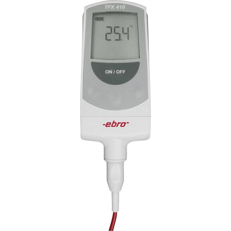 Thermomètre à sonde à piquer (HACCP) ebro TFX 410 1340-5410 -50 à +300 °C sonde Pt1000 conforme HACC (1/5)