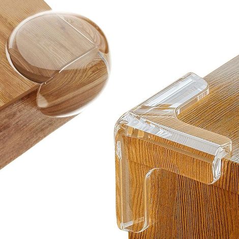 Eckenschoner für Babymöbel – Groß, dick und extrem rutschfest mit verstärkten Streifen – 16er-Packung für Möbel und Tische