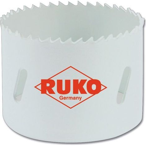 RUKO Seghe a tazza bimetalliche HSSE-Co 8 con dentatura fine Ø 105 mm - 126105