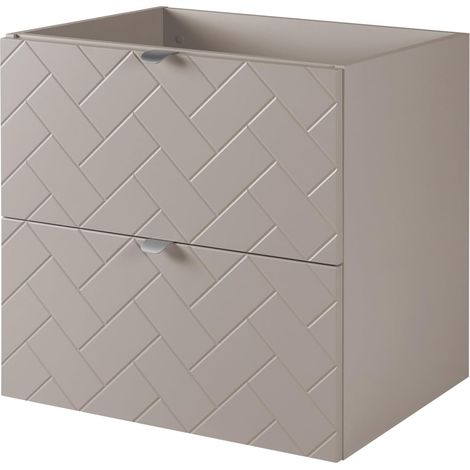 Mobile da bagno, Cashmere, 60 x 57 x 46 cm, Maniglie Argento (1/5)