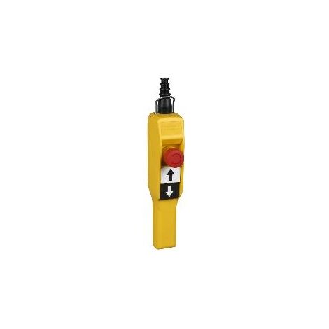 Harmony XACA Pistol grip - boîte pendante - 2 poussoirs 1 arrêt d'urgence - XACA2013