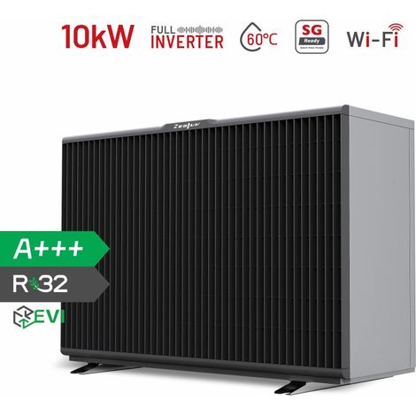 Pompe à chaleur air-eau monobloc Zealux Inverboost Plus evi 10 kW - Pompe à chaleur air-eau multifonctionnelle Inverboost (1/5)