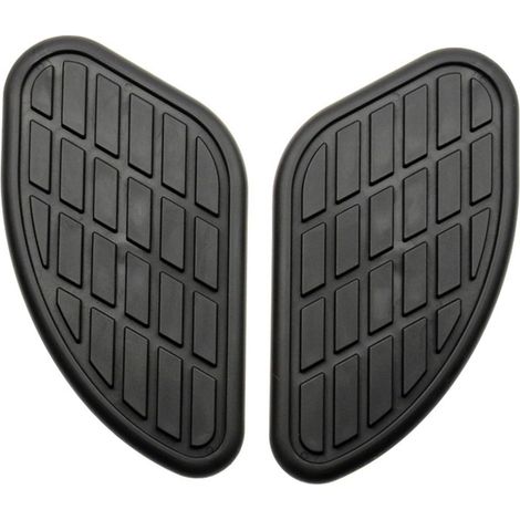 Paire de coussinets de réservoir de moto en caoutchouc pour style vintage (1/5)