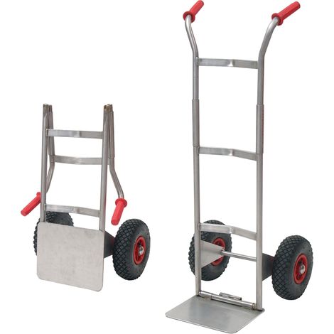 Carrello pieghevole inox