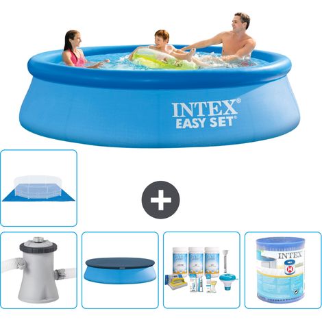 Intex Piscine Easy Set Ronde - 305x76 cm - 6-pièces S40902 (1/3)