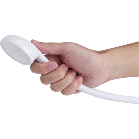 Douchette pour animaux, flexible, fixation par pression sur robinet de baignoire ou lavabo, pour le lavage des cheveux, coiffeur (1/5)